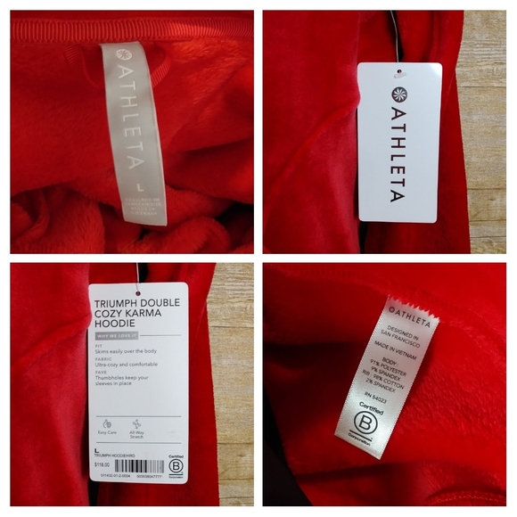 Athleta Triumph Double Cozy Karma Hoodie - Picture 8 of 8